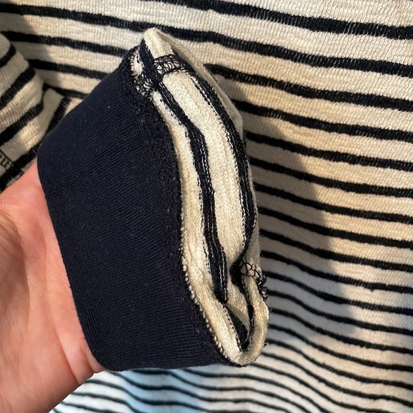 Levi’s Made And Crafted slim fit striped Henley Size: Medium - Picture 9 of 15